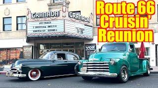 Route 66 Cruisin' Reunion 2024 In Ontario, CA - Friday Night Cruise & Car Show