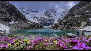 Tulian Lake is an alpine lake located near Pahalgam in Anantnag district of Jkashmir  #cinematic