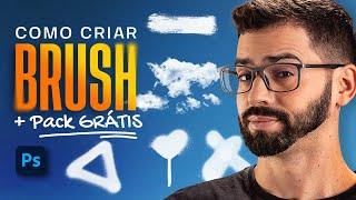 Como criar BRUSH no Photoshop + PACK GRÁTIS de BRUSH para Download