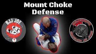 Mount Choke Defense | 3 Options with Professor Mackens Semerzier