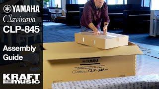 Yamaha Clavinova CLP-845 Digital Piano - Assembly Guide