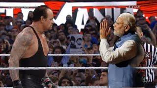 Undertaker vs  Narendra modi ||Backstage brawl || FUNNY MATCH||JASIM WWE CREATION