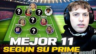 EL MEJOR 11 DE LA EPOCA SEGUN EL PRIME DE CADA JUGADOR (2010-2024)