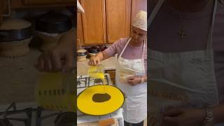 Making Yellow Injera  #eritrean #shorts #injera #satisfying