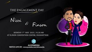 NISSI & FINSON | ENGAGEMENT LIVE WEBCAST | 01-05-2023 | ALIVE MEDIA