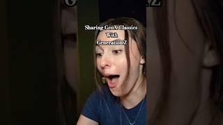 Sharing Generation X classics with Generation Z. The shock is real. Real hilarious that is.