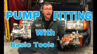 OM606 PUMP FITTING WITH BASIC TOOLS