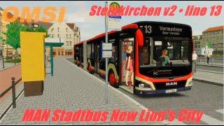 OMSI 2 • Steinkirchen v2 (line 13) • MAN Stadtbus New Lion's City