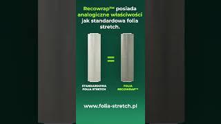 Folia PCR Recowrap™ z regranulatów. Proekologiczna folia stretch redukująca plastik w przyrodzie.