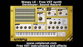 Waspy LE - Free VST synth - vstplanet.com