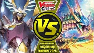 Sanctuary Guard Vs Neo Levidras - Cardfight Vanguard Premium Format Playtesting February 2025