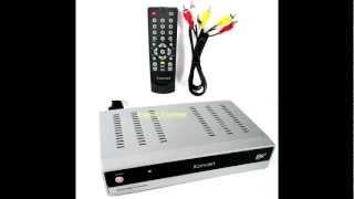 Supersonic iKonvert SC-55 Digital Converter Box Set-Top TV Tuner Receiver W/ Remote Control