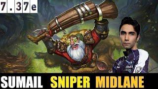  SUMAIL [SNIPER] MID 7.37E- DOTA 2 HIGHEST MMR MATCH#dota2  #dota2gameplay #sumail