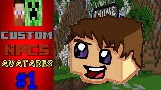 Custom NPCs Avatares #1 | Como criar o GUTIN !!