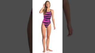 TYR Women's Lumen Diamondfit One Piece Swimsuit | SwimOutlet.com