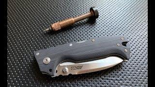 How to disassemble and maintain the Cold Steel AD-10 Pocketknife