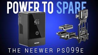 Power to Spare: The Neewer PS099E & L Shape V-Mount Arca Mount.