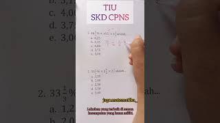 trik hitung cepat soal matematika dasar tes masuk kerja tiu skd cpns