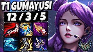 T1 Gumayusi Kaisa vs Aphelios [ ADC ] Korea Challenger Patch 13.19 