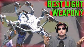 best light weapon in War Robots...?