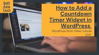 How to Add a Countdown Timer Widget in WordPress | WordPress 2021