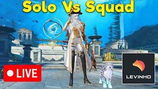  Levinho Solo Vs Squad PUBG MOBILE 3 