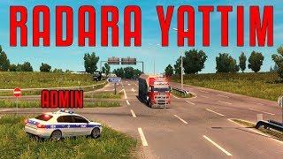 POLİS ARABAMLA RADARA YATTIM!!! | Adminlik #142 | ETS2MP