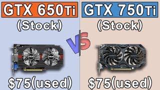 GTX 650 Ti vs GTX 750 Ti | New Games Benchmarks