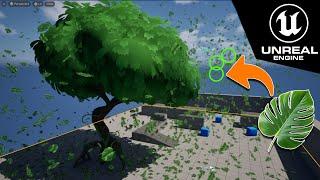 How To Create Falling Leaves in Unreal Engine | Niagara System