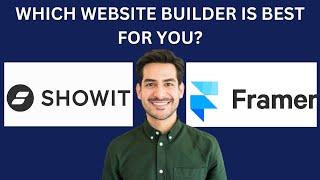 SHOWIT VS FRAMER, WHICH WEBSITE BUILDER IS RIGHT FOR YOU?