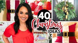 40 EASY Holiday Decor Ideas: Quick Tips for a Festive Home!