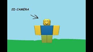 how to make a 2d camera in roblox studio