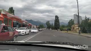 Qəbələ - Şəki yolu.Gabala-Sheki road.Azerbaijan.