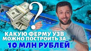 Что НУЖНО для СТРОИТЕЛЬСТВА фермы УЗВ стоимостью 10 МИЛЛИОНОВ РУБЛЕЙ | УЗВ за 10 миллионов рублей