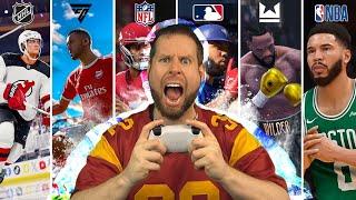 2025 Sports Gaming Challenge! NBA, NFL, FC, MLB, NHL & BOXING