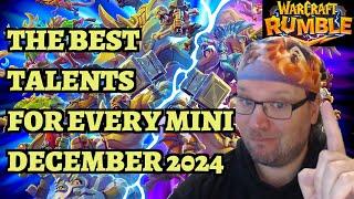 The BEST TALENTS for EVERY MINI in Warcraft Rumble for PC Launch