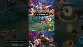 Clint the Dragon's Maw as Jungler New Meta! #gaming #mobilelegends #mlbb #shorts