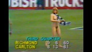 Streaker at 1982 AFL Grand Final