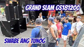 SWABE ANG TUNOG NG GRAND SLAM GS18 1200 NG LIVE//SUBSCOOP 18 FIBER COATED//CATEGORY 4.O MKII