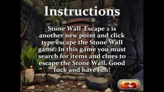 [Games2Attack] Stone Wall Escape 2 Walkthrough