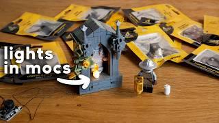 Putting Lights in MOCs | LEGO Gothic MOC Breakdown