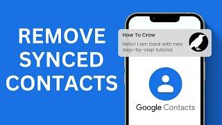 How to Remove Synced Contacts from Google Account on Any Android | Remove Gmail Sync Contact