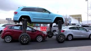 Автомобиль трансформер Jeep Cherokee Wagon Hum Rider видео