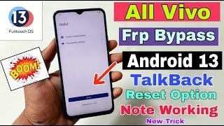 All Vivo FRP Bypass Android 13 Update | New Solution | All Vivo Google Account Bypass Without Pc |