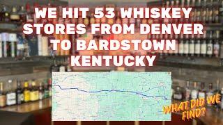 We Hit 53 Whiskey Stores On 1 Route!