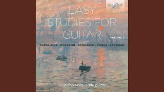 12 Transitional Studies for Guitar: IV. Andante con moto