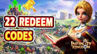 Infinity Kingdom 22 Redeem Codes || Infinity Kingdom 22 Active Redeem Codes