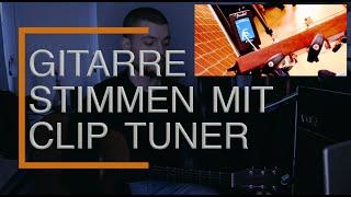 Gitarre stimmen mit Clip Tuner (für Anfänger) #guitarwithphilip #gitarrestimmen #stimmgerät