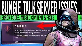 Bungie Respond to MASSIVE Server Issues | Quest Workarounds & Errors in Final Shape (Destiny 2)