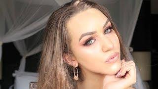 Warm Smokey Eyes & Winged Eyeliner | Violet Voss Holy Grail | The Quick Flick Eyeliner Stamp
